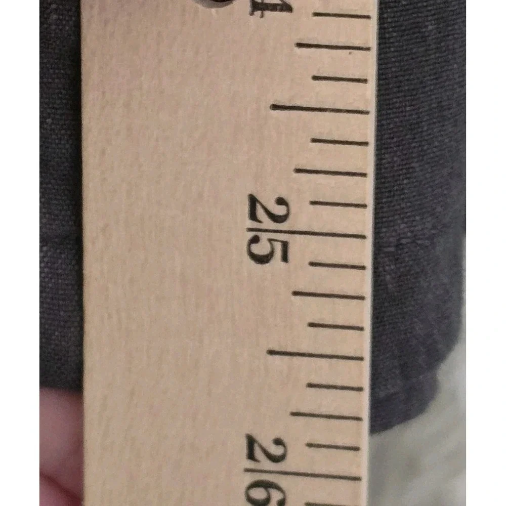 Kut From The Kloth size 4 30x26 Linen Grey Wide Leg Ankle Pants Classic City - Picture 7 of 10